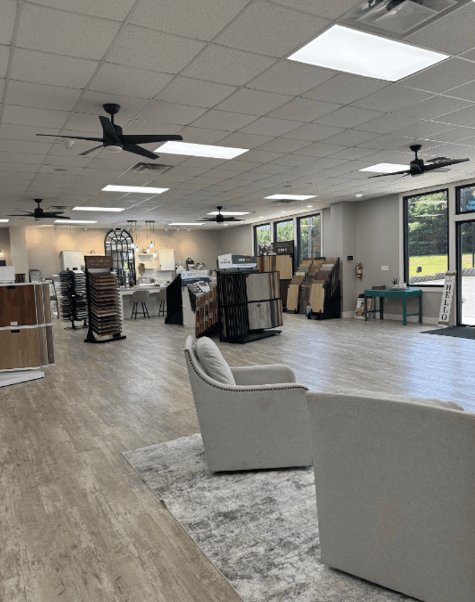 Sunrise Flooring showroom — visit us in Jackson, GA