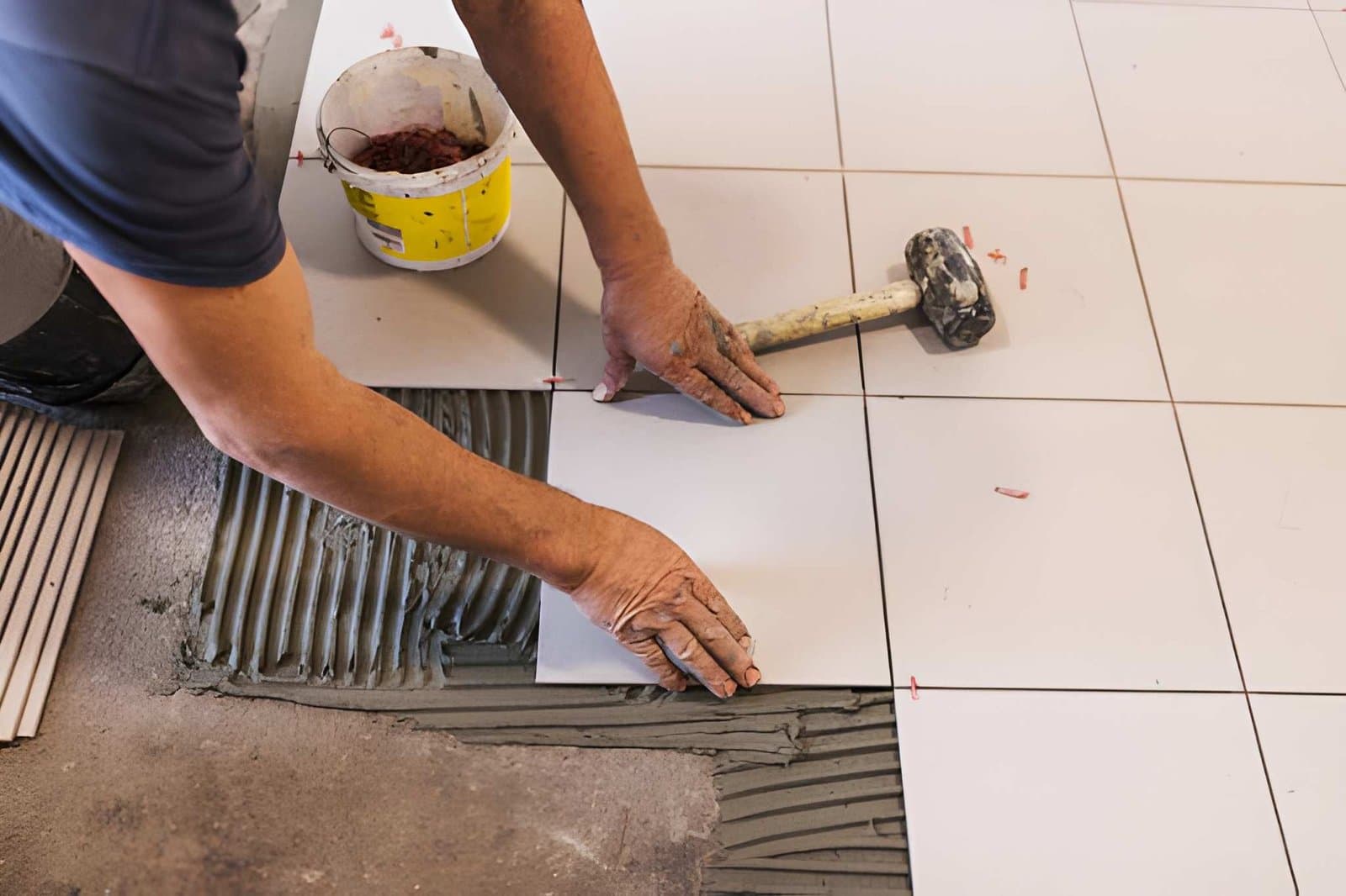 Tile flooring