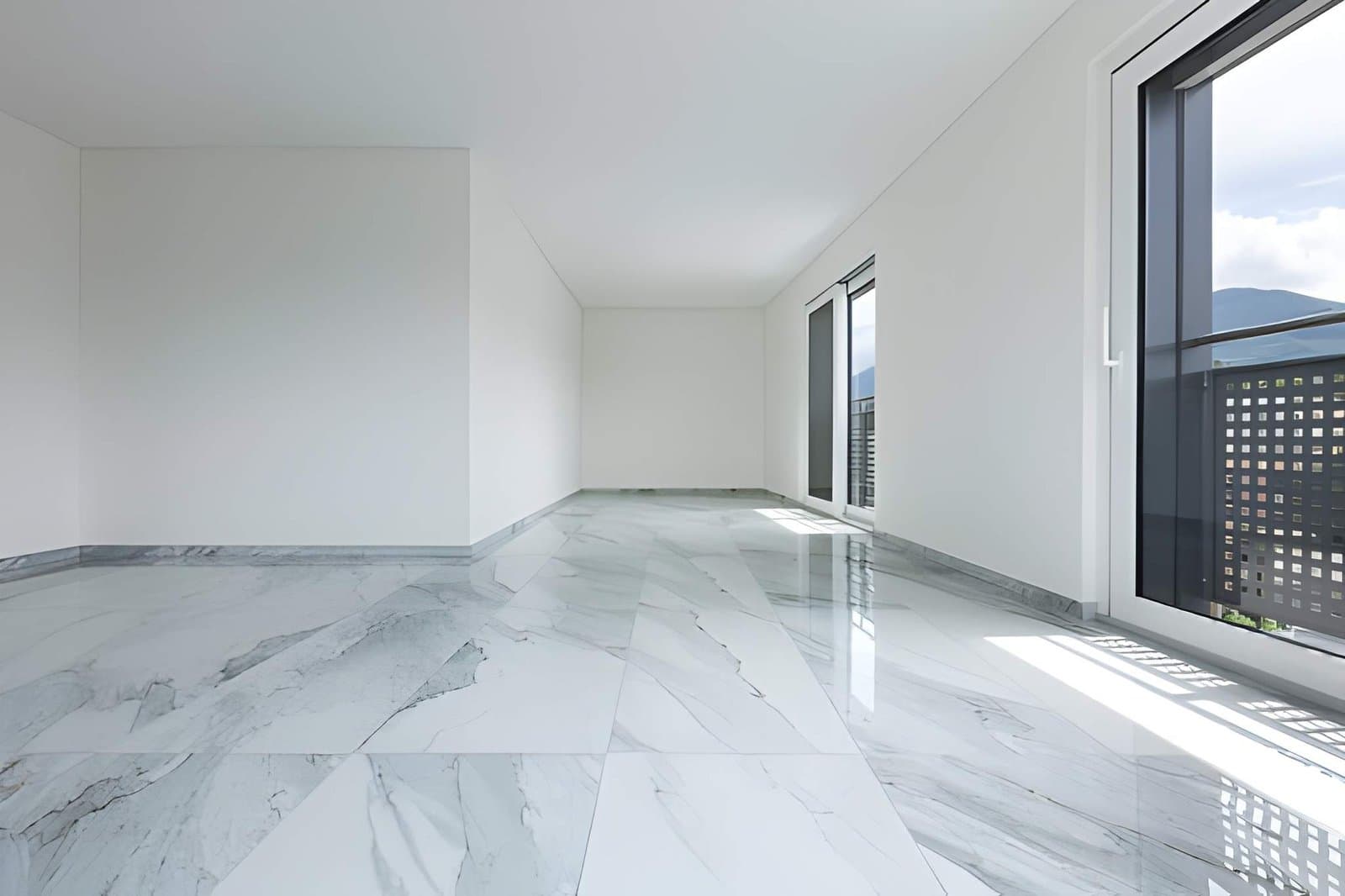 Tile floor detail