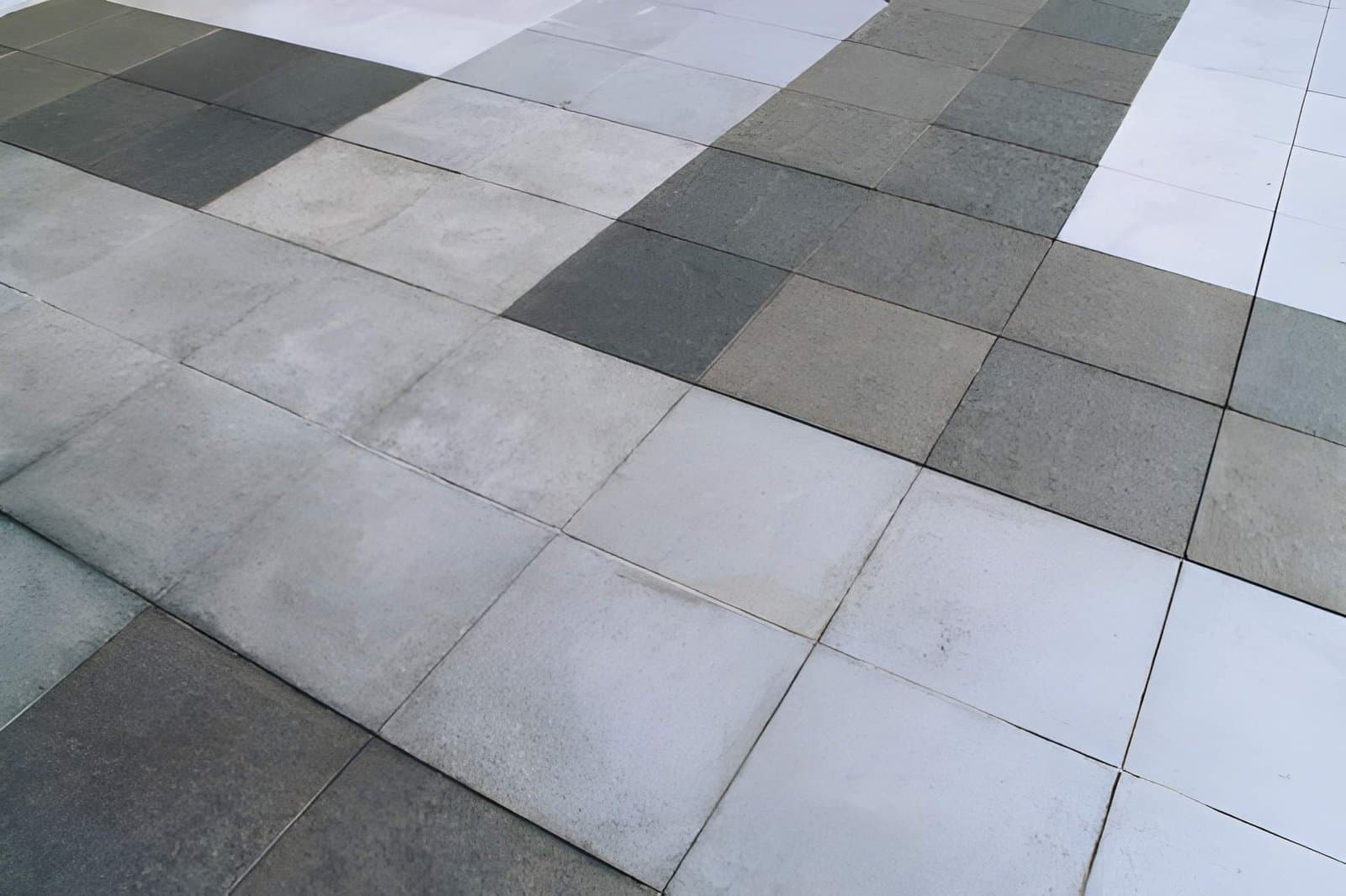 Tile pattern close-up